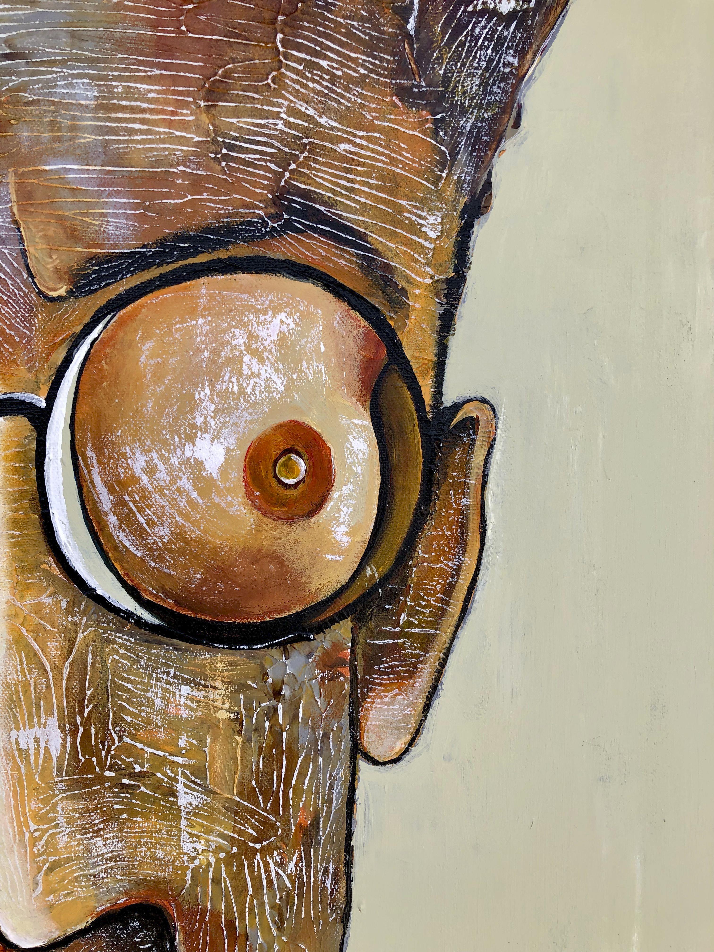 +2, Pintura, Acrílico sobre lienzo - Painting Expresionista de Mikhail Baranovskiy