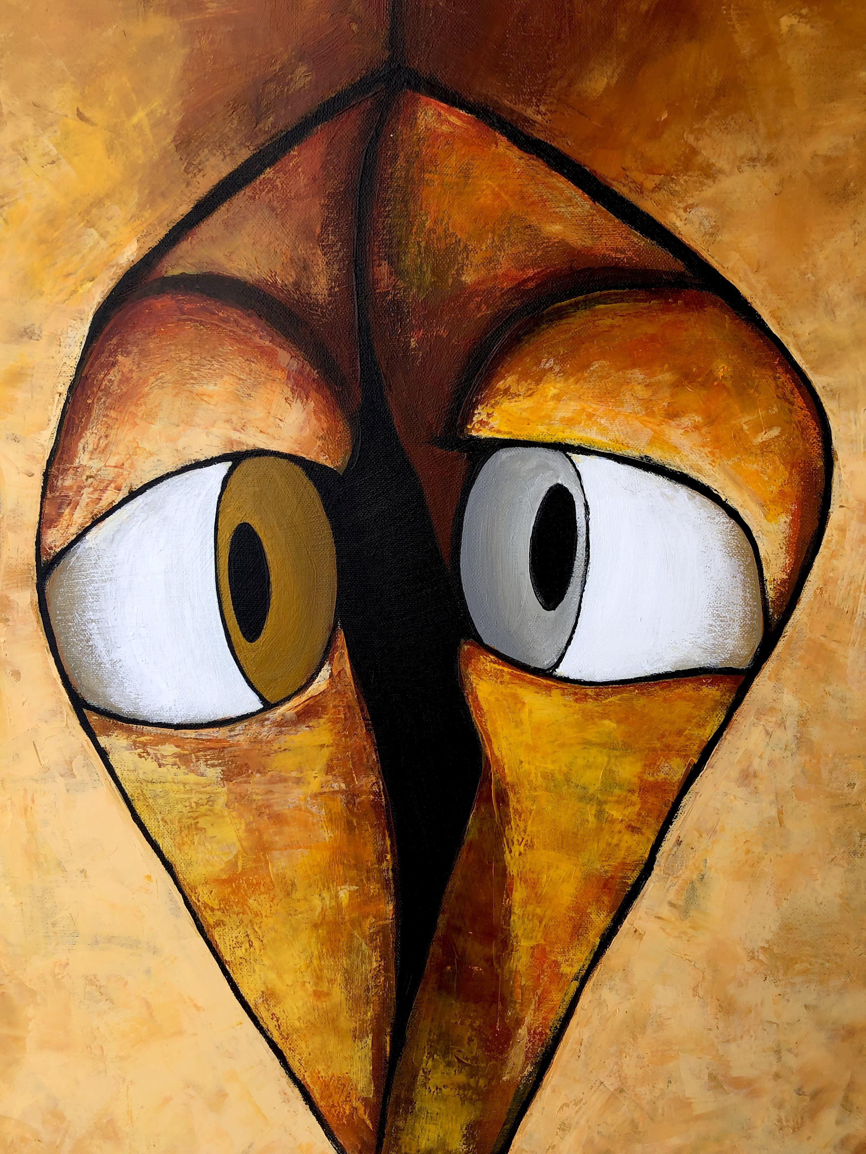 Nähe, Malerei, Acryl auf Leinwand (Expressionismus), Painting, von Mikhail Baranovskiy