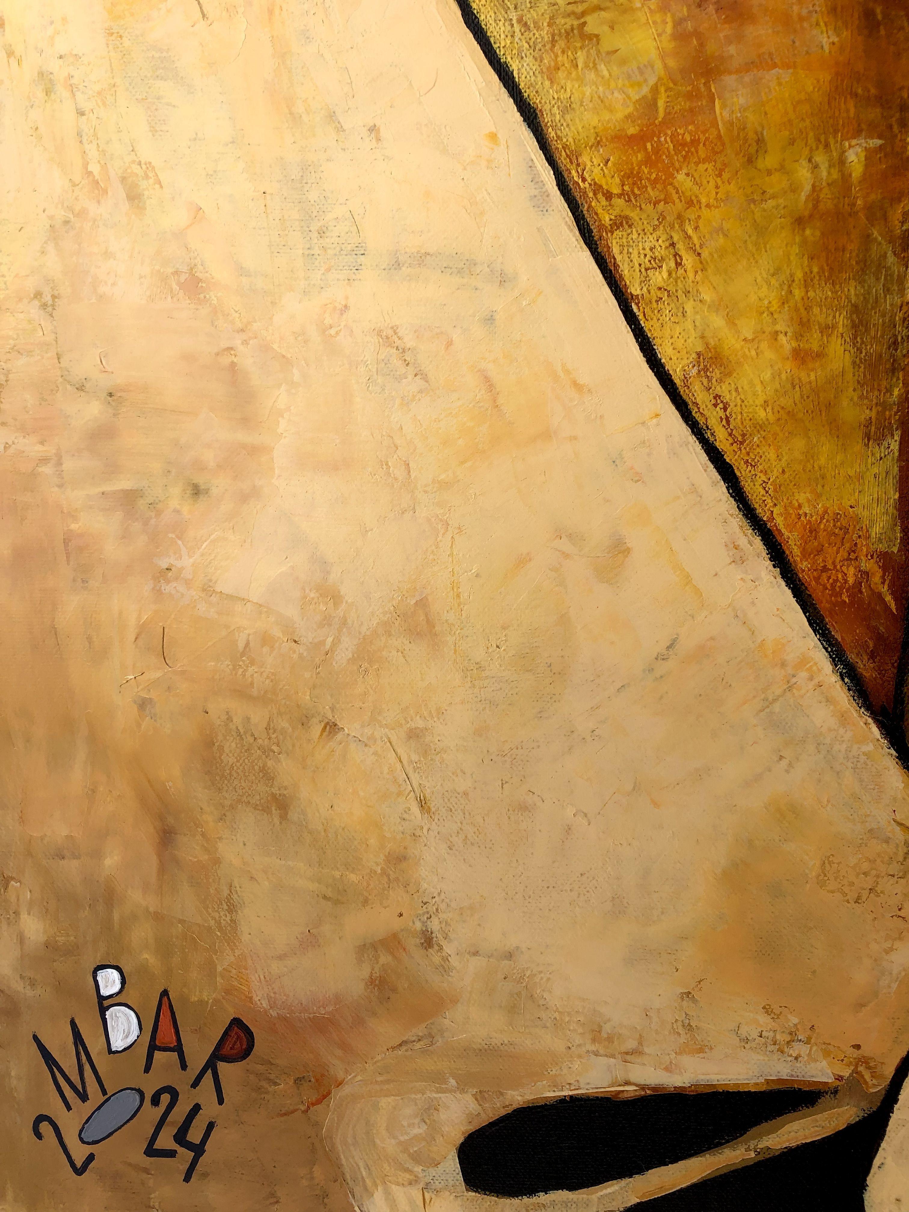 Nähe, Malerei, Acryl auf Leinwand im Angebot 1