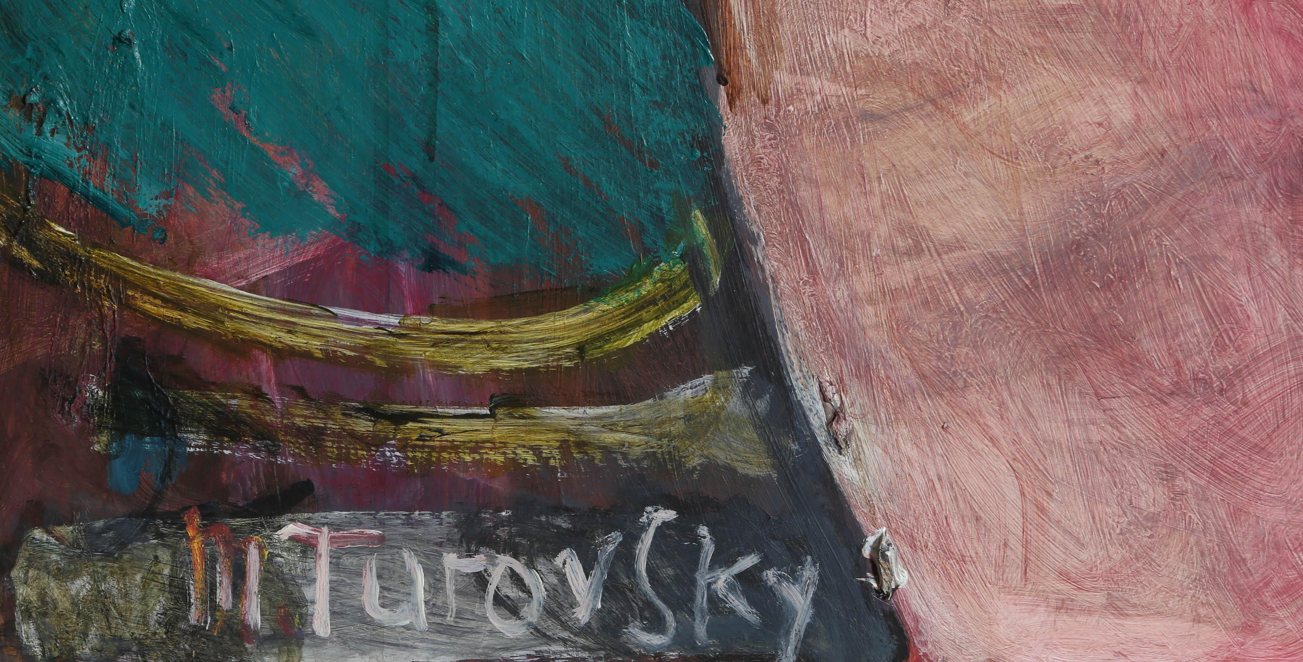 Posierender Akt, Modernes Ölgemälde von Mikhail Turovsky im Angebot 3