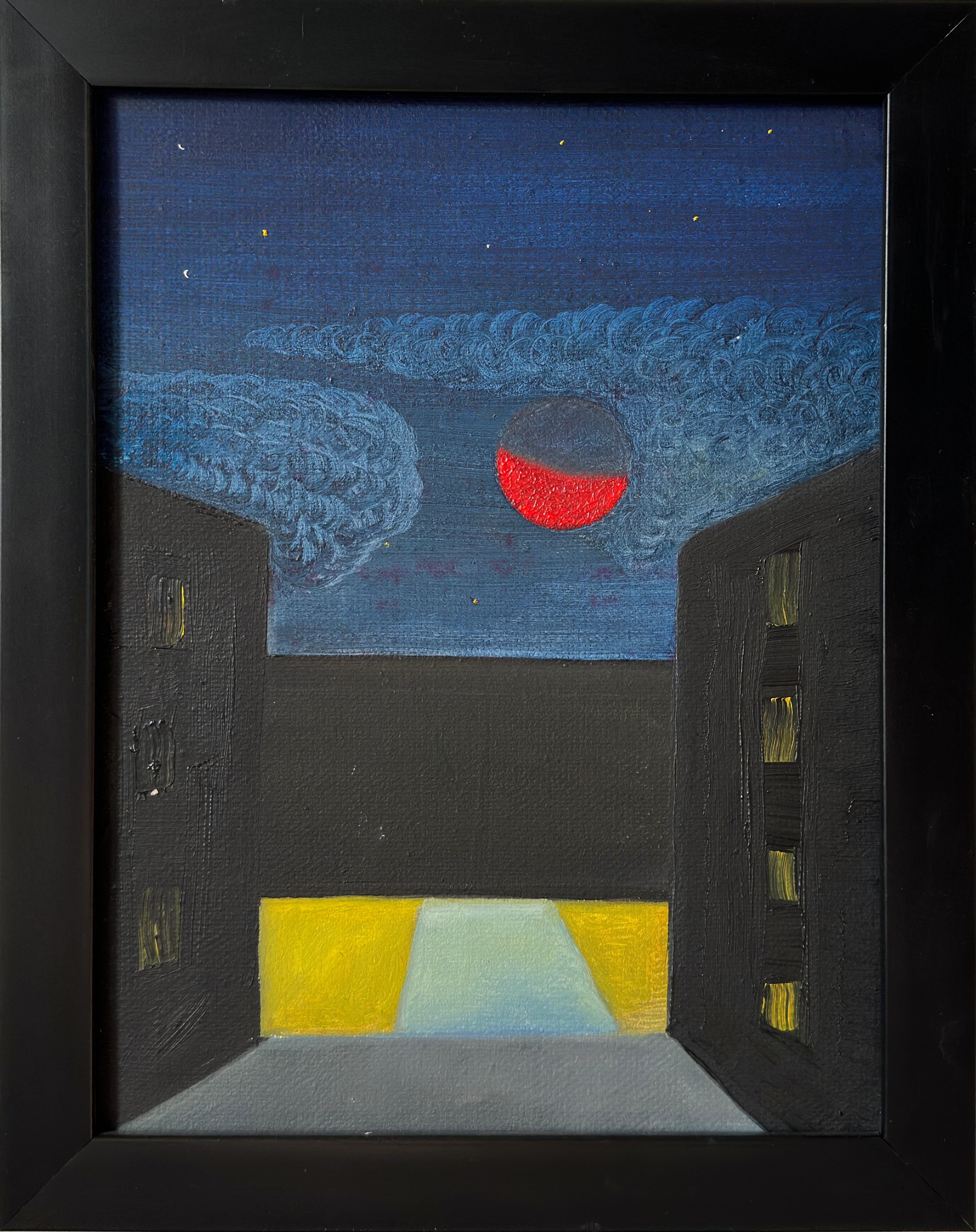 Art contemporain géorgien par Mikheil Arbolishvili - Nuit du 5 décembre en vente 1