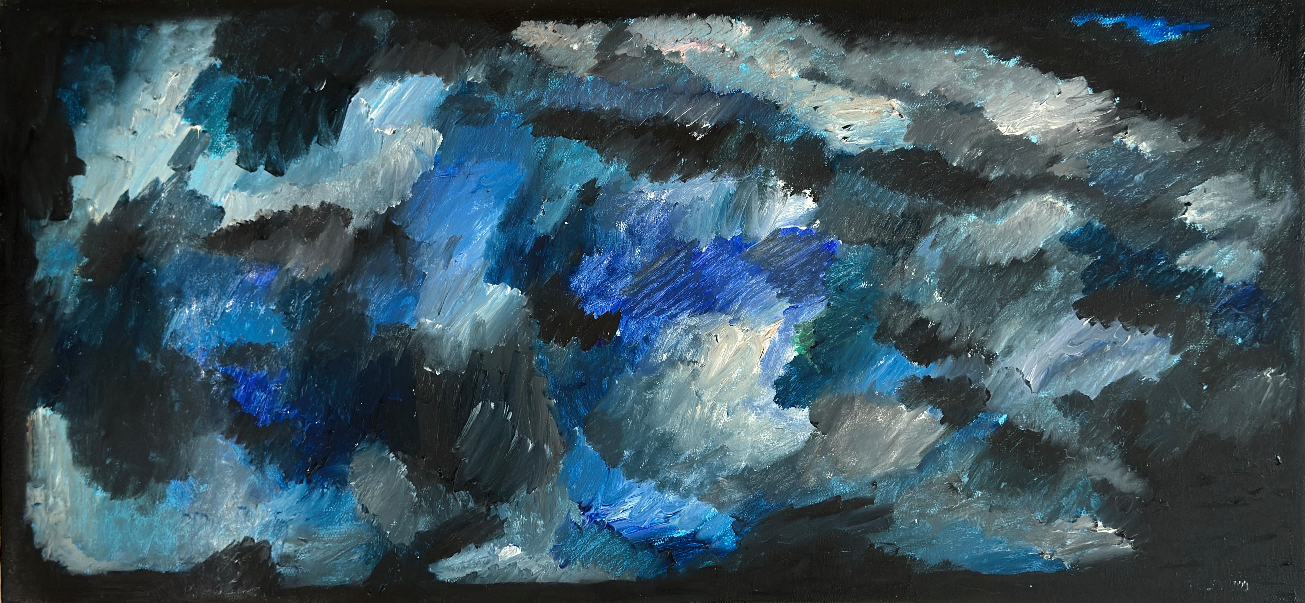Arte contemporanea georgiana di Mikheil Arbolishvili - Cielo serale