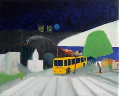 Arte contemporáneo georgiano de Mikheil Arbolishvili - Primavera en Tiflis