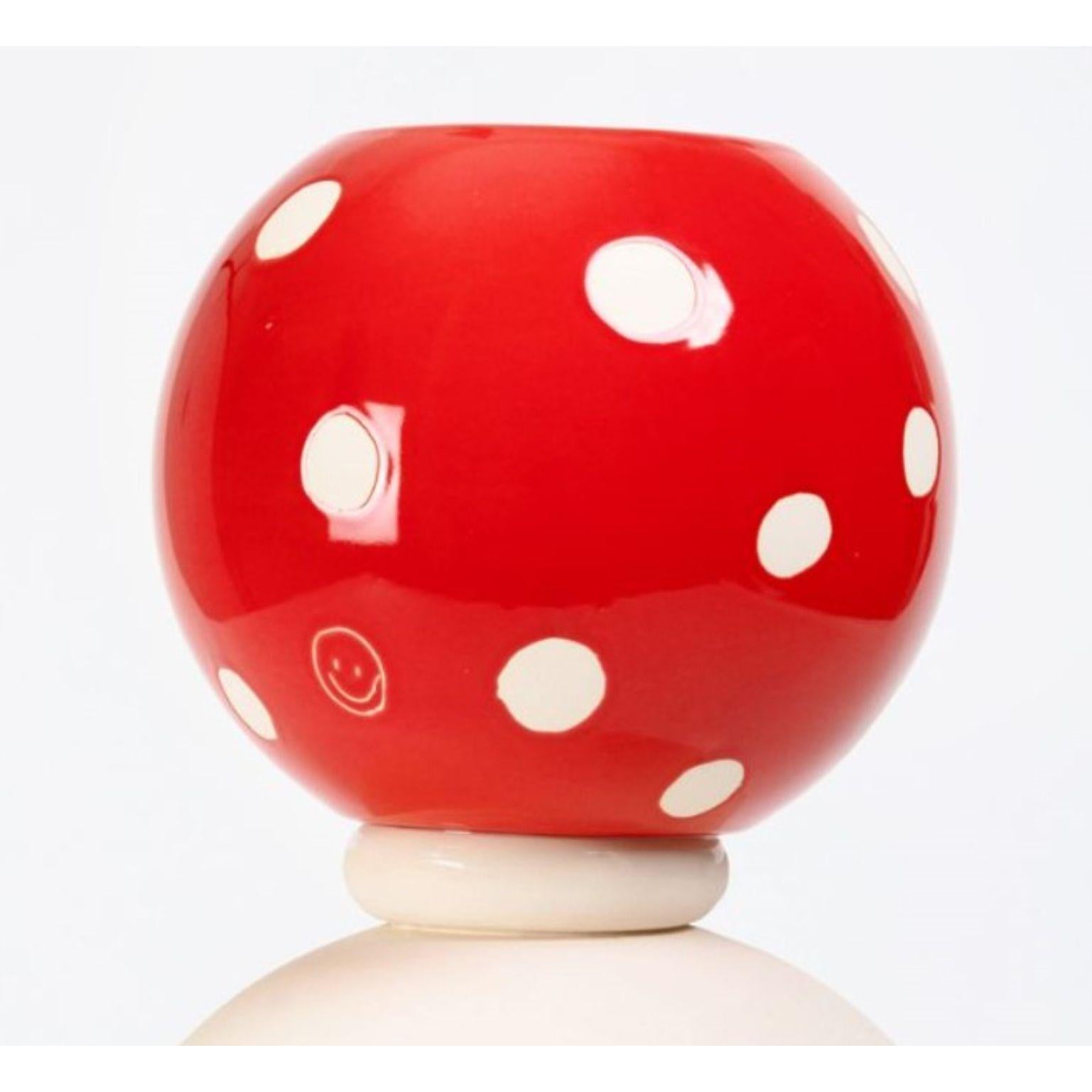 Modern Miki Pop Ceramic Sculpture, Mushroom by Malwina Konopacka