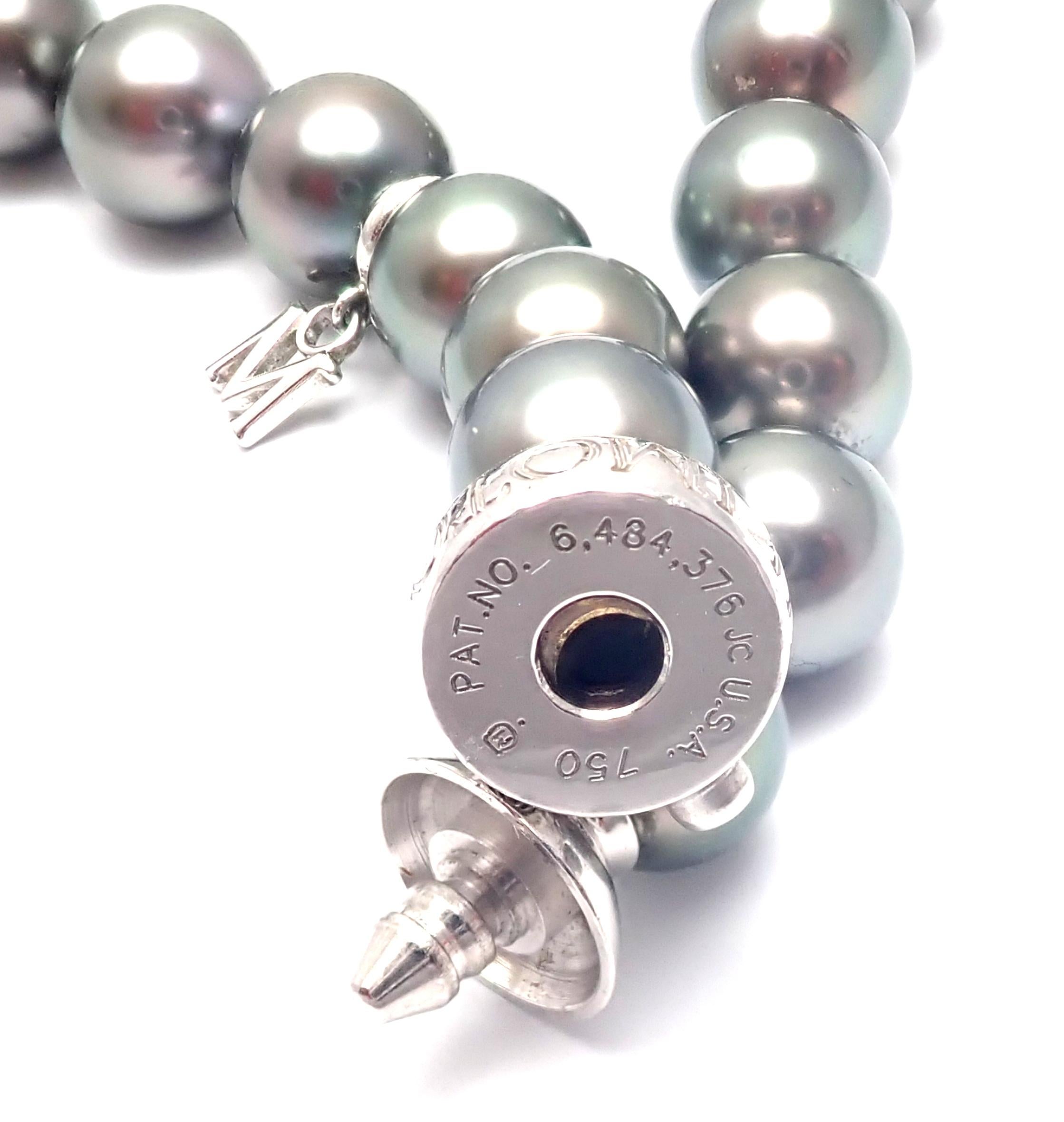 black south sea pearl necklace