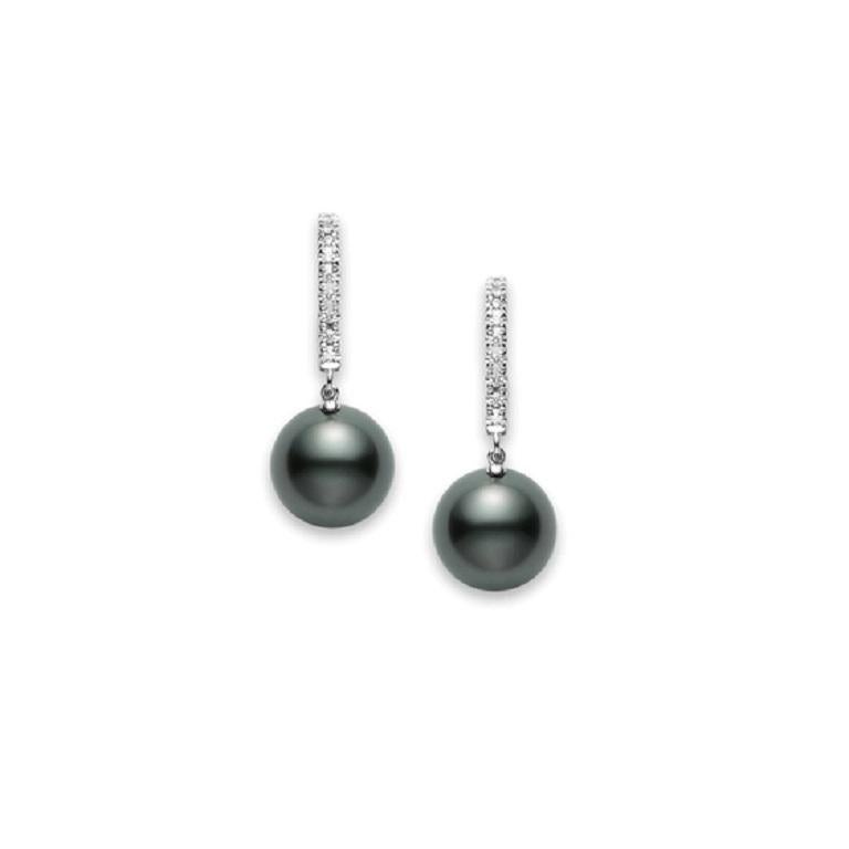 mikimoto drop earrings