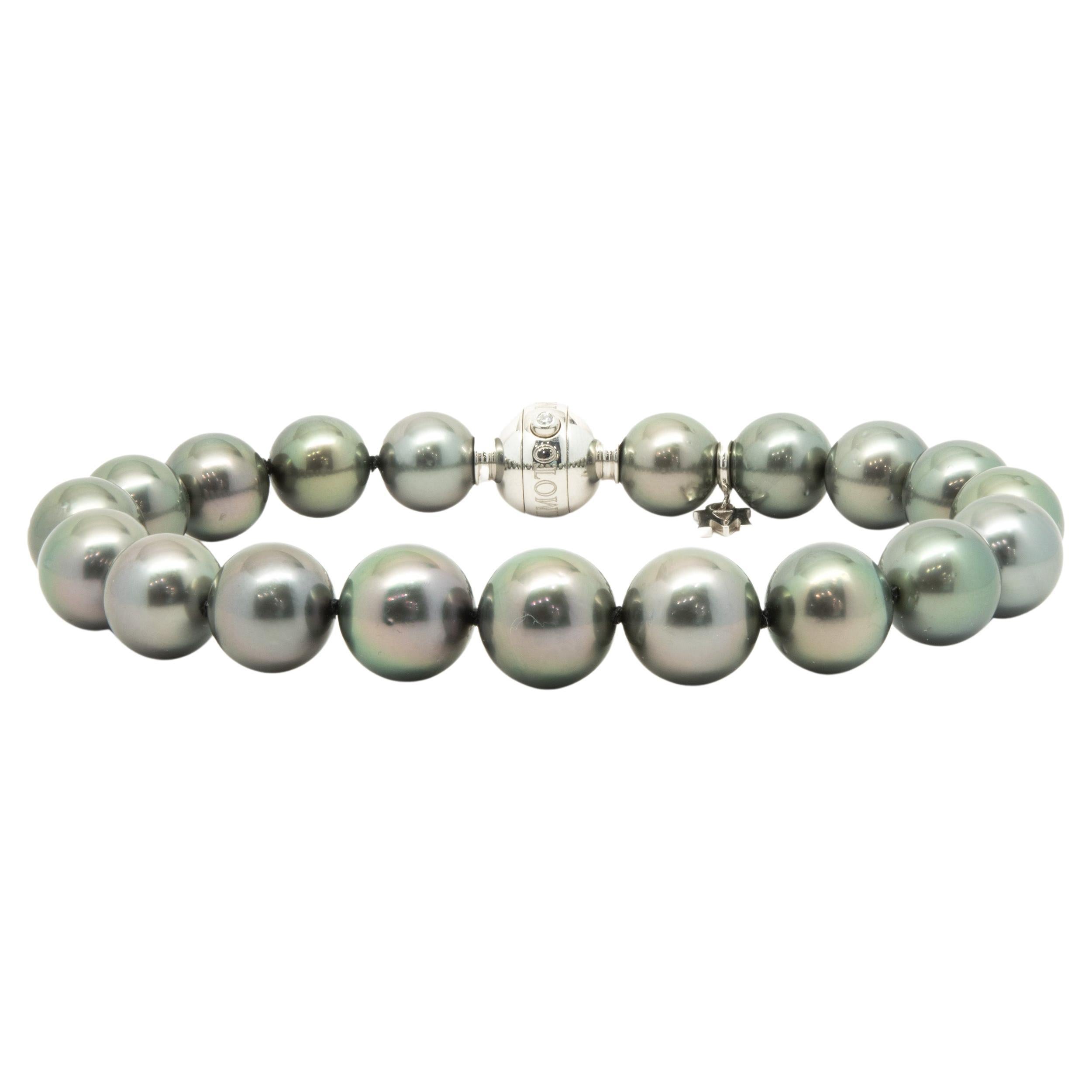 Mikimoto Three Strand Cultured Pearl Bracelet