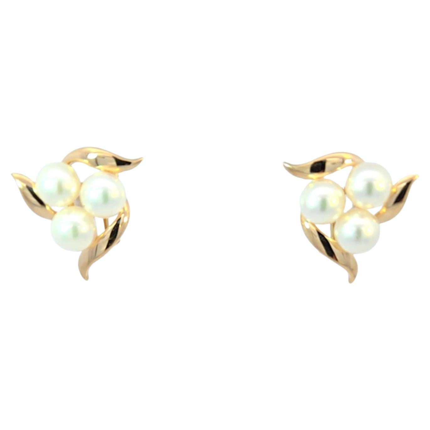 Del famoso diseñador Mikimoto, estas encantadoras 
 ¡los pendientes piercing/clip son ligeros y cómodos en la oreja!