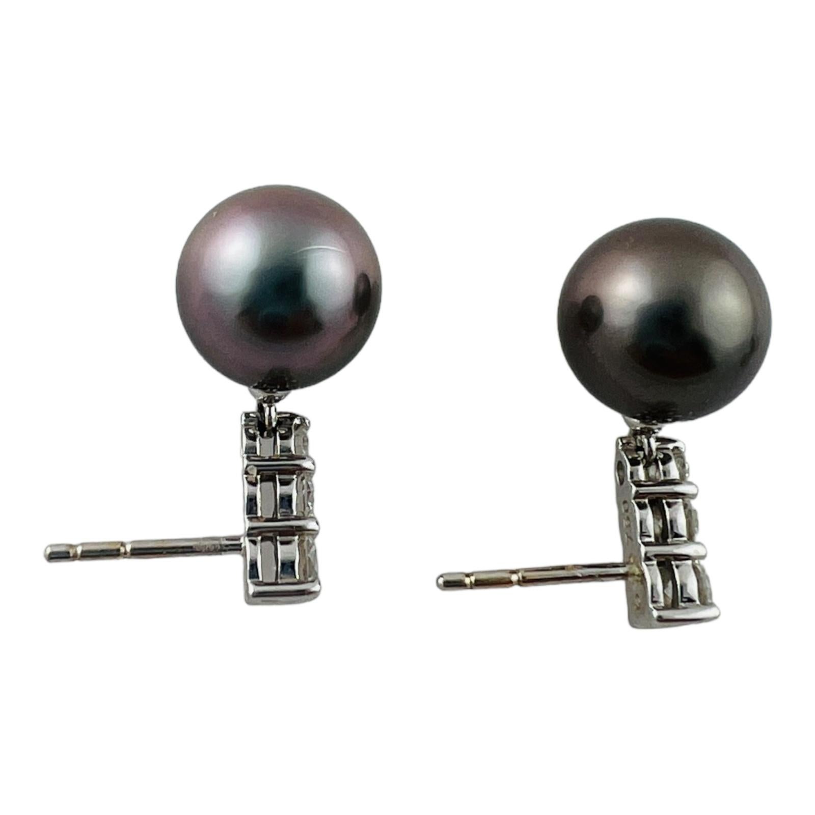 black pearl drop earrings gold