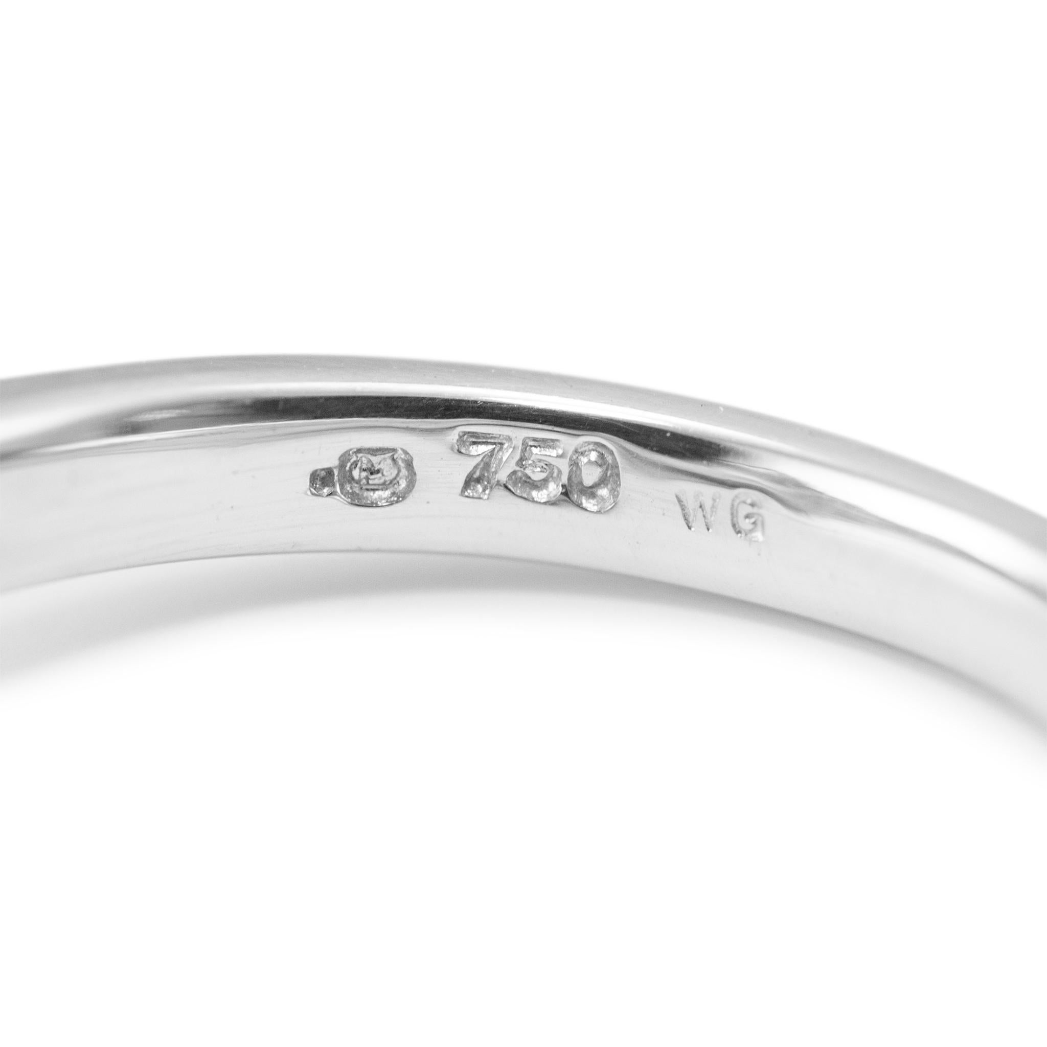 Women's Mikimoto 18K White Gold Tahitian Pearl Accented Diamond Cocktail Ring For Sale