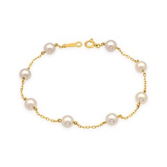 Pulseras de cadena de oro