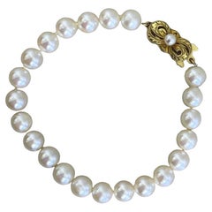 Mikimoto Armband aus 18 Karat Gelbgold