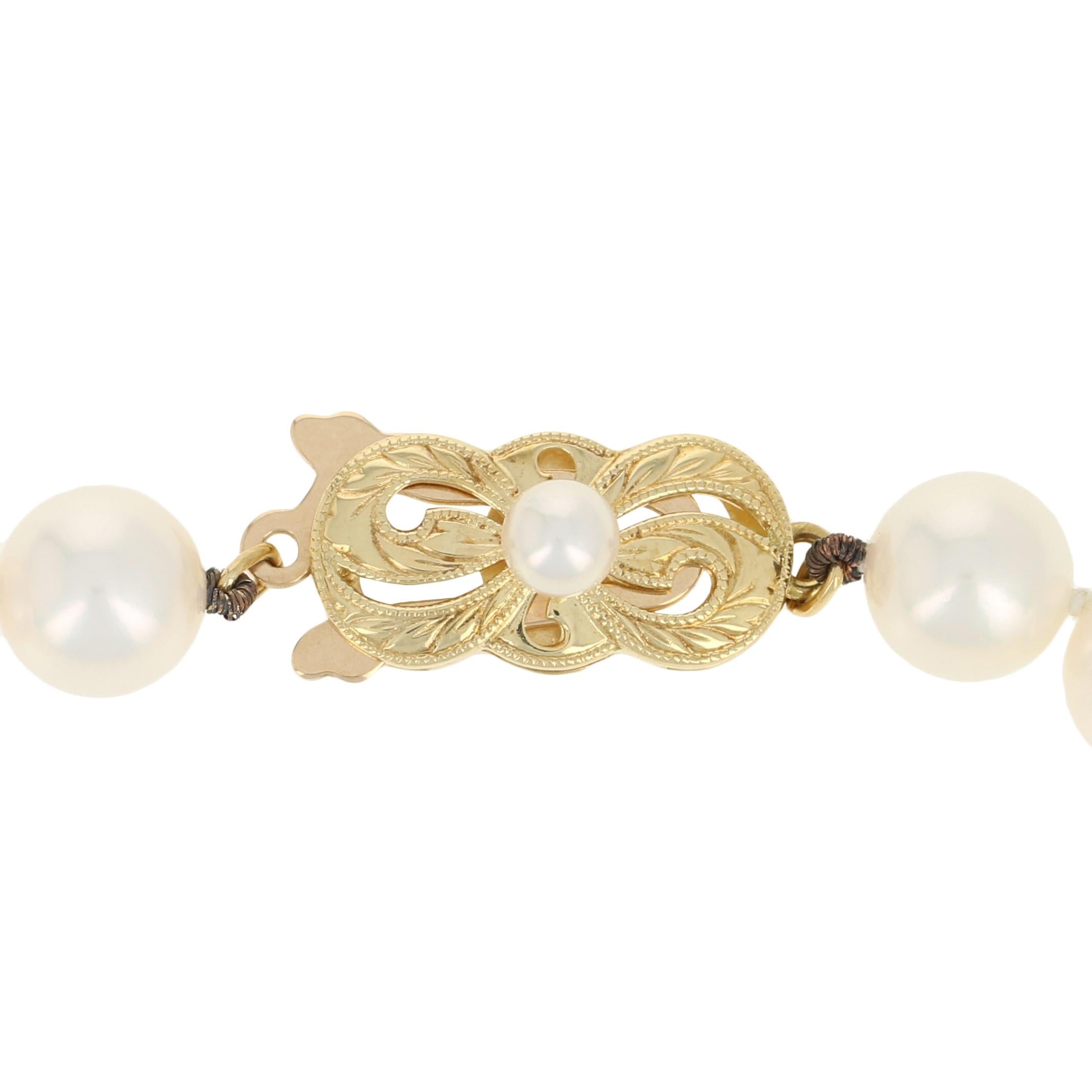 mikimoto pearl bracelet