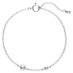 Mikimoto Bracciale con perle coltivate Akoya e diamanti MDQ10054ADXW