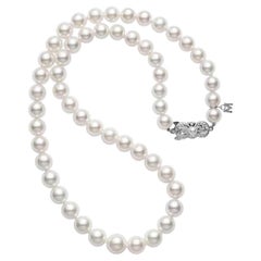 Mikimoto: abgestufte Akoya-Zuchtperlen-Halskette, G90118V1W