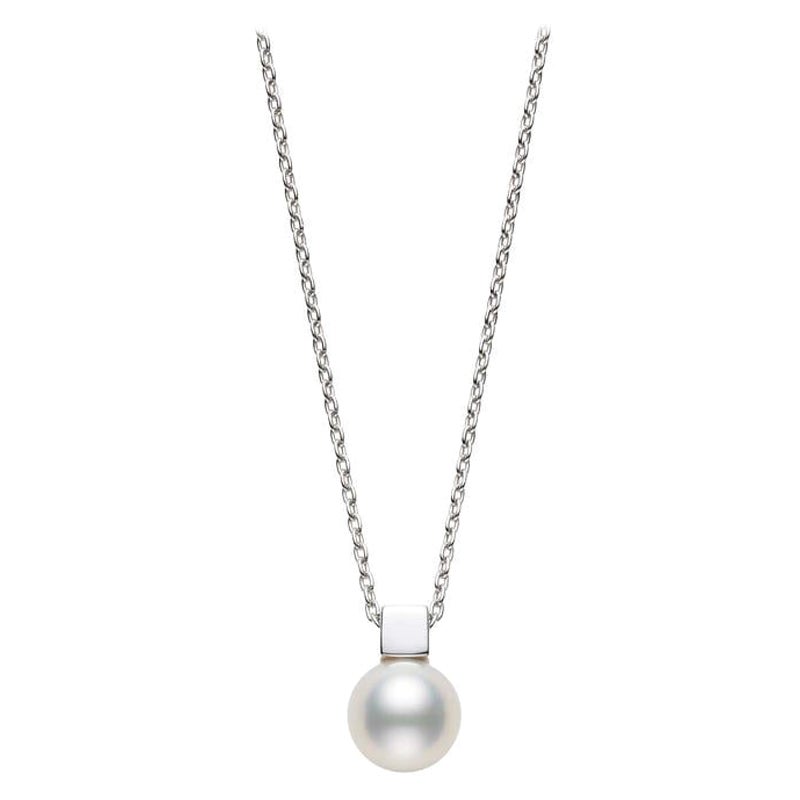 Mikimoto Akoya-Zuchtperlen-Anhänger aus 18 Karat Weißgold MPQ10146AXXW