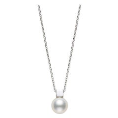 Mikimoto Akoya-Zuchtperlen-Anhänger aus 18 Karat Weißgold MPQ10146AXXW