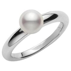 Mikimoto Akoya Cultured Pearl Ring PRA746W