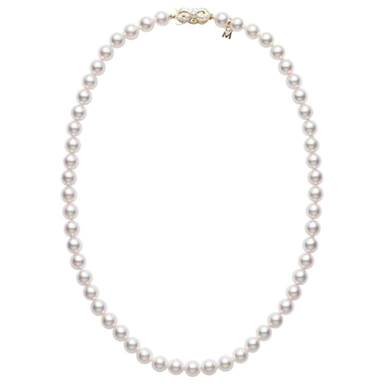 Mikimoto Akoya Cultured Pearl Strand Necklace U601201K