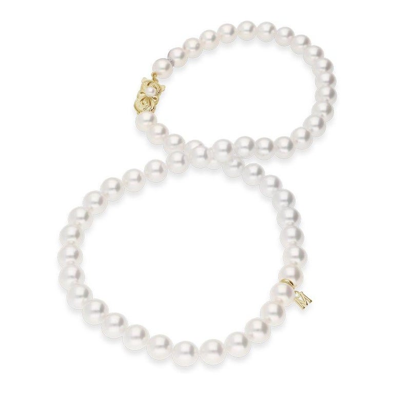 Collier court de perles de culture Akoya main image 1