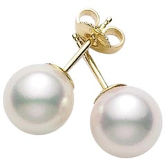 Mikimoto Akoya clous de culture en perles PES802K