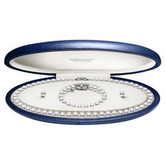 Mikimoto Akoya Set di perle coltivate a tre pezzi UN70118VS1W3