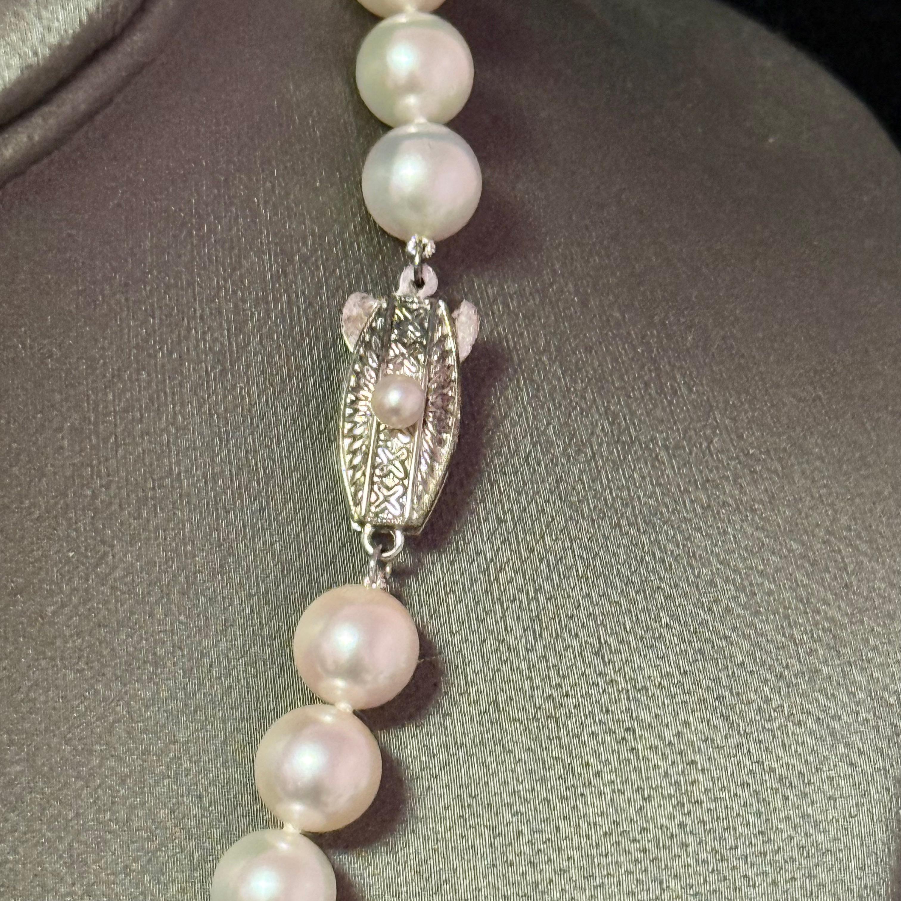 Mikimoto Akoya Pearl Necklace 17