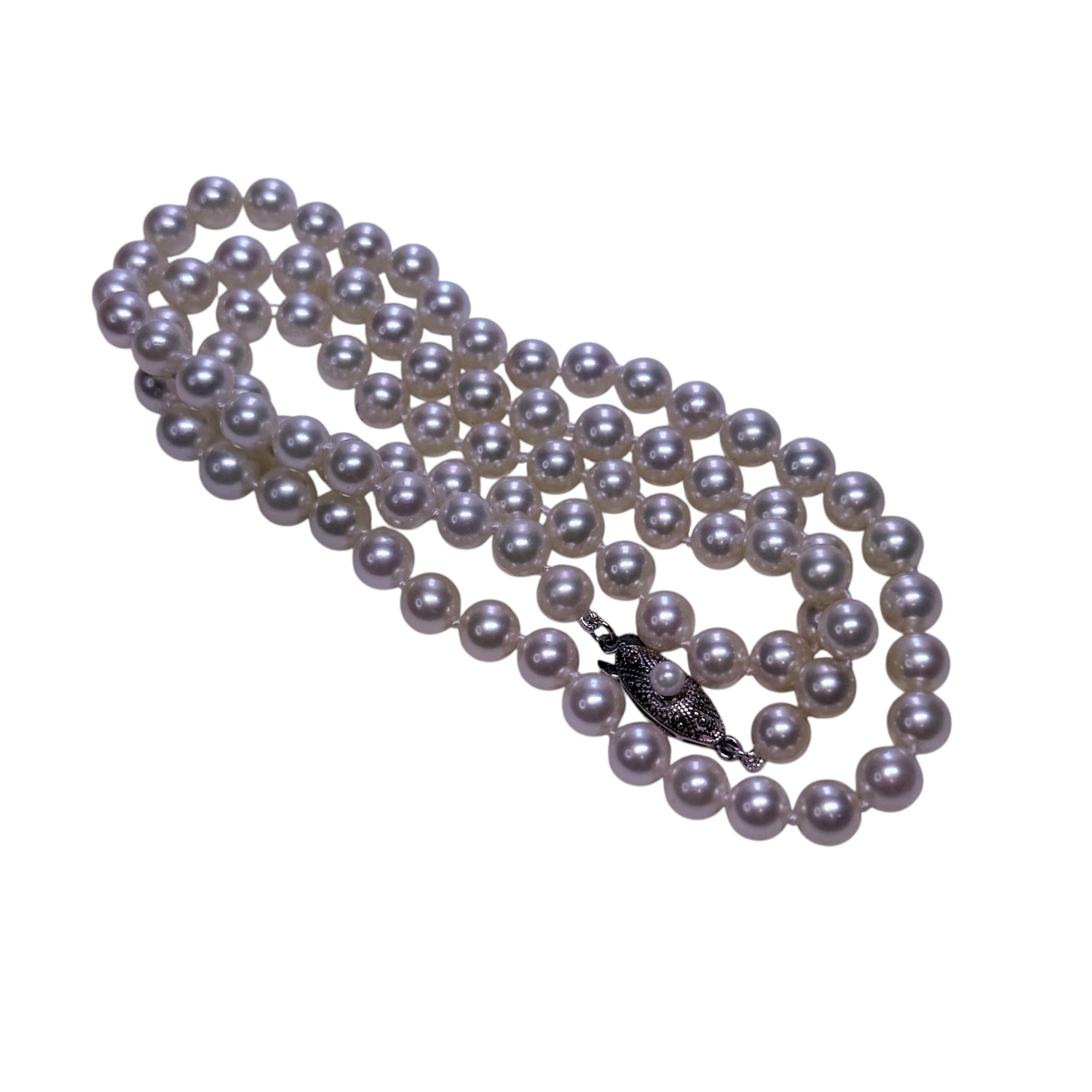 Mikimoto Akoya Pearl Necklace 20