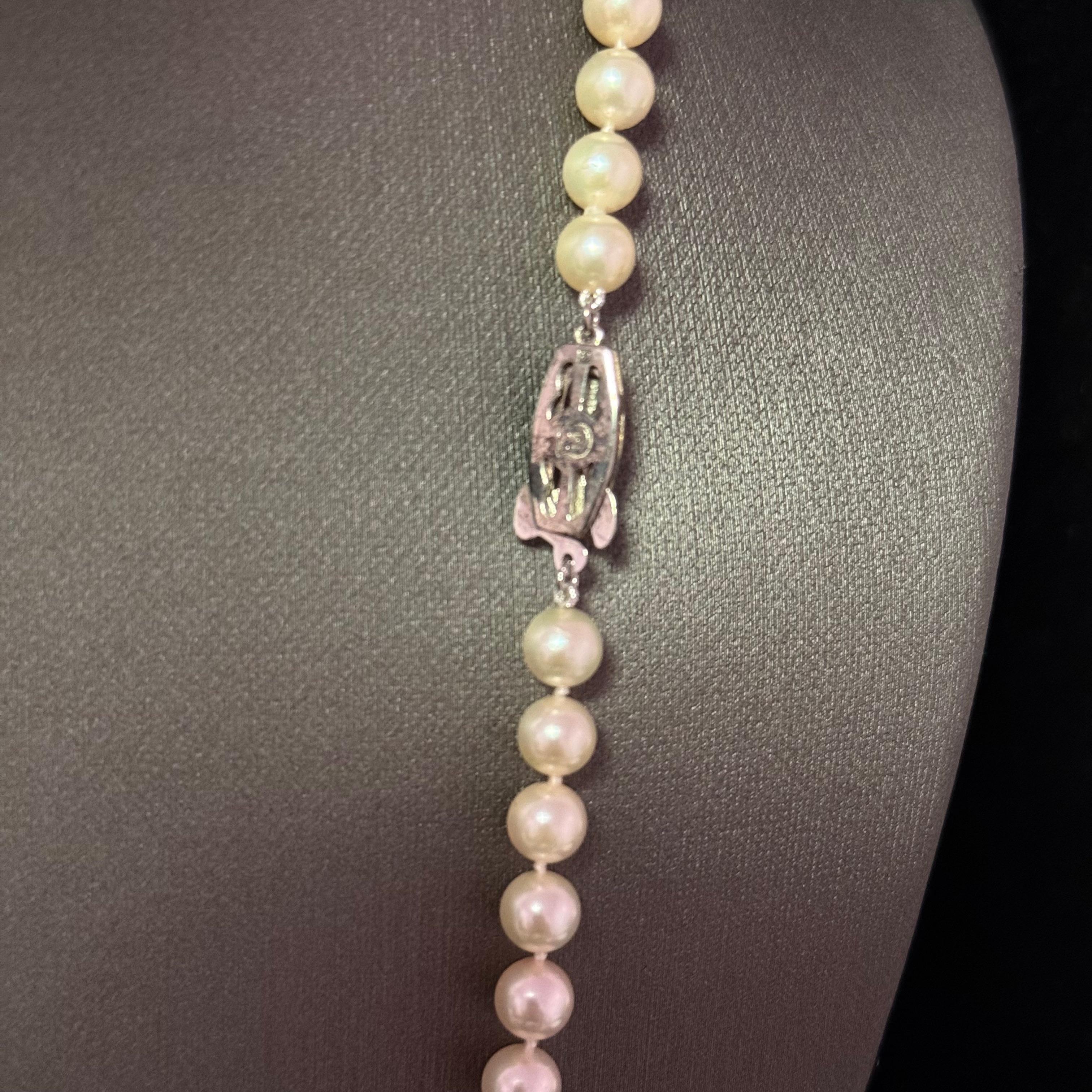 Mikimoto Akoya Pearl Necklace 25