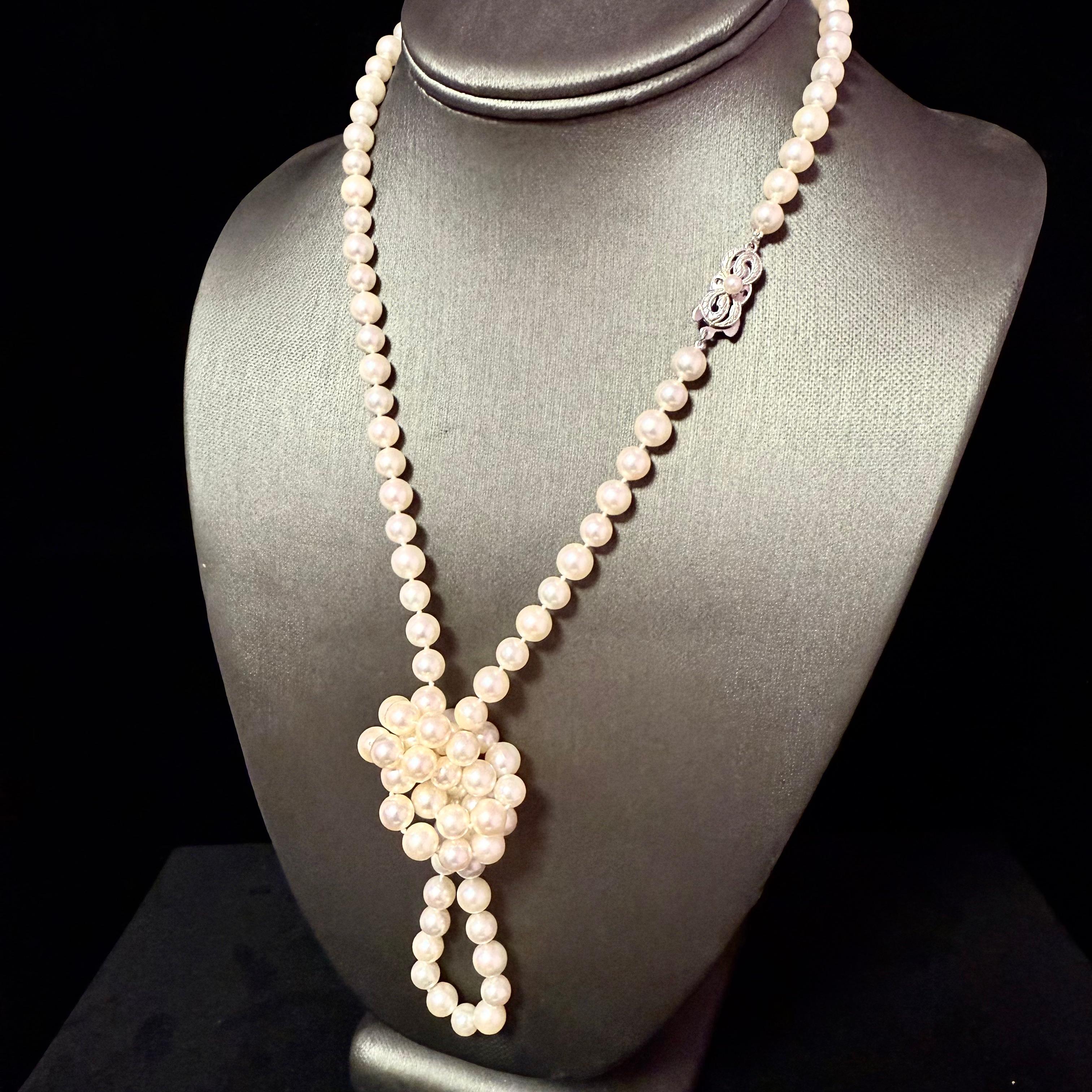 Authentische Mikimoto Akoya Perlenkette 31