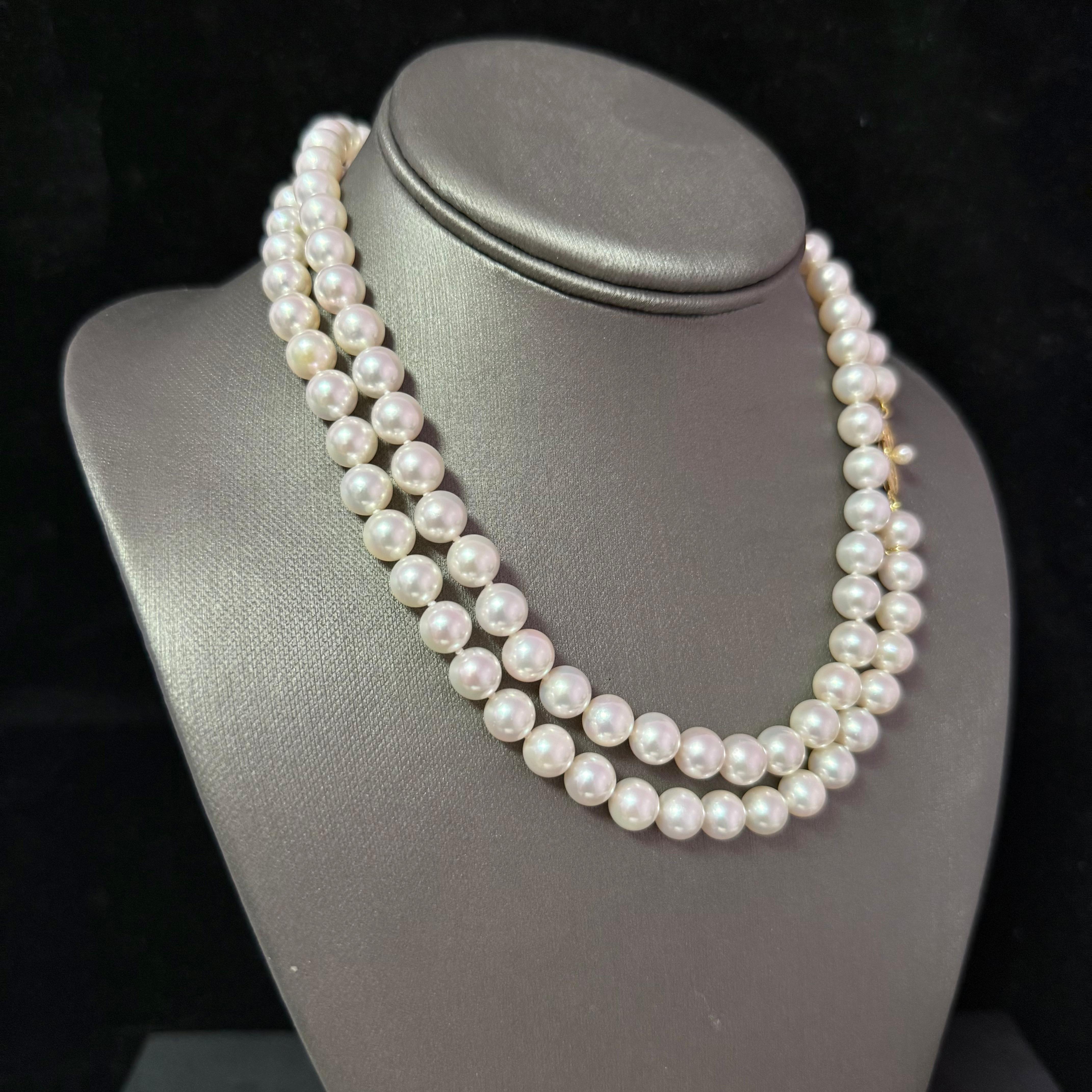 Mikimoto Akoya Collier de perles 34