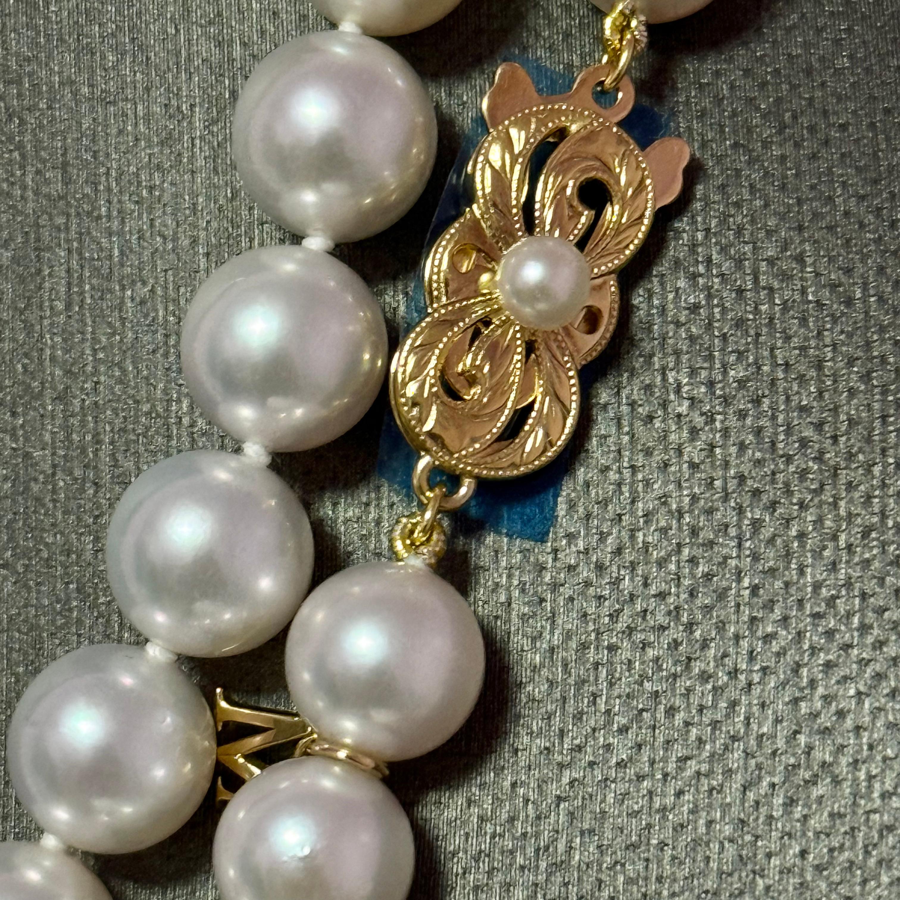 Mikimoto Akoya Collier de perles 34