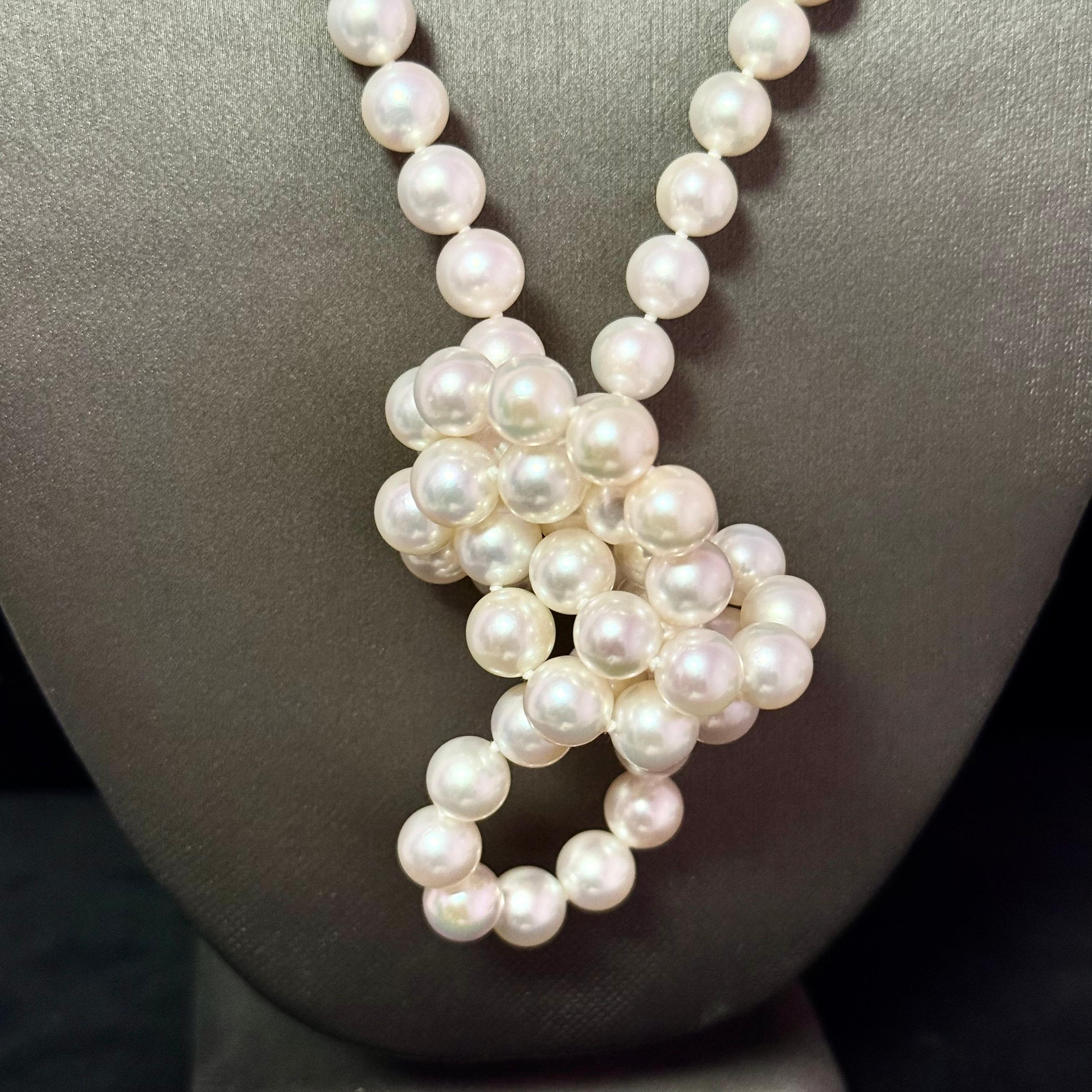 Mikimoto Akoya Collier de perles 34