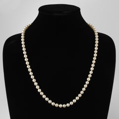 Mikimoto Akoya Pearl Necklace from Marilyn Monroe Era