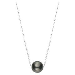 Mikimoto Black South Sea Cultured Single Pearl Pendant MPQ10059BXXW