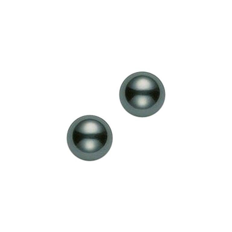 Mikimoto Black South Sea Pearl Stud PES902BW
