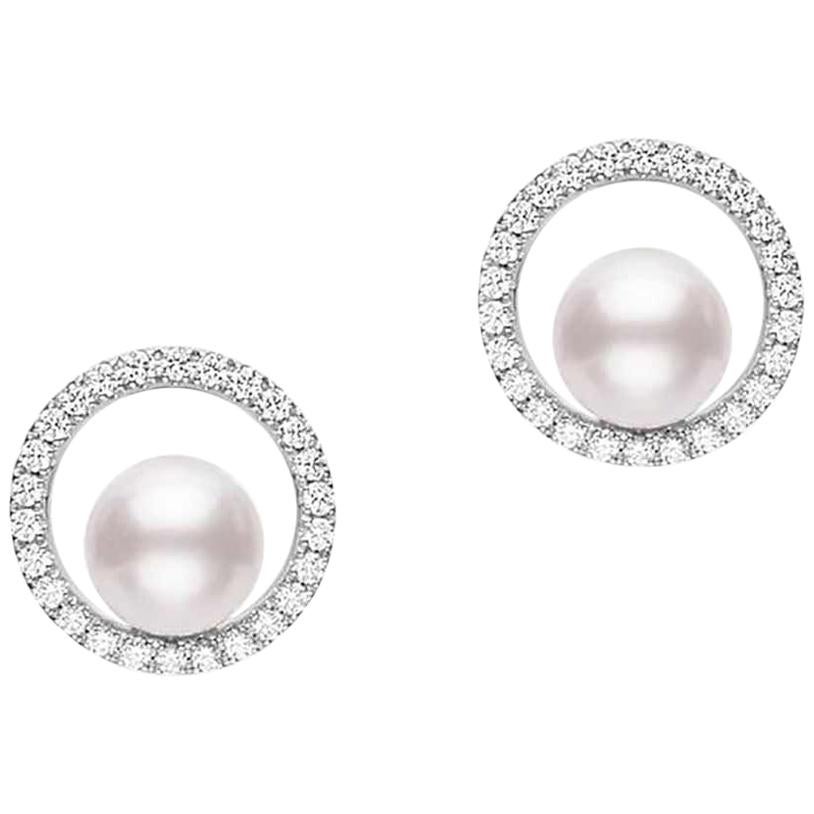 mikimoto akoya pearl earrings