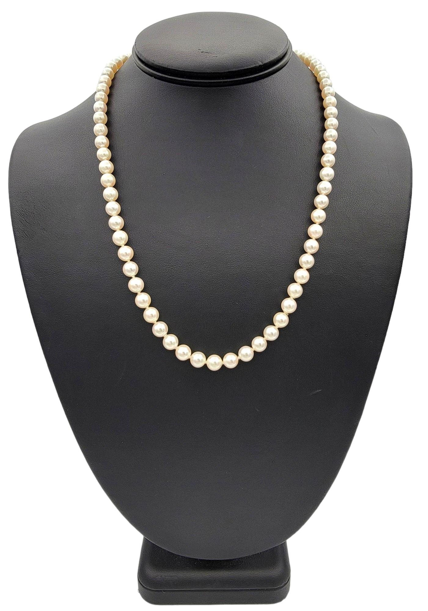 Mikimoto Cultured Akoya Pearl 20