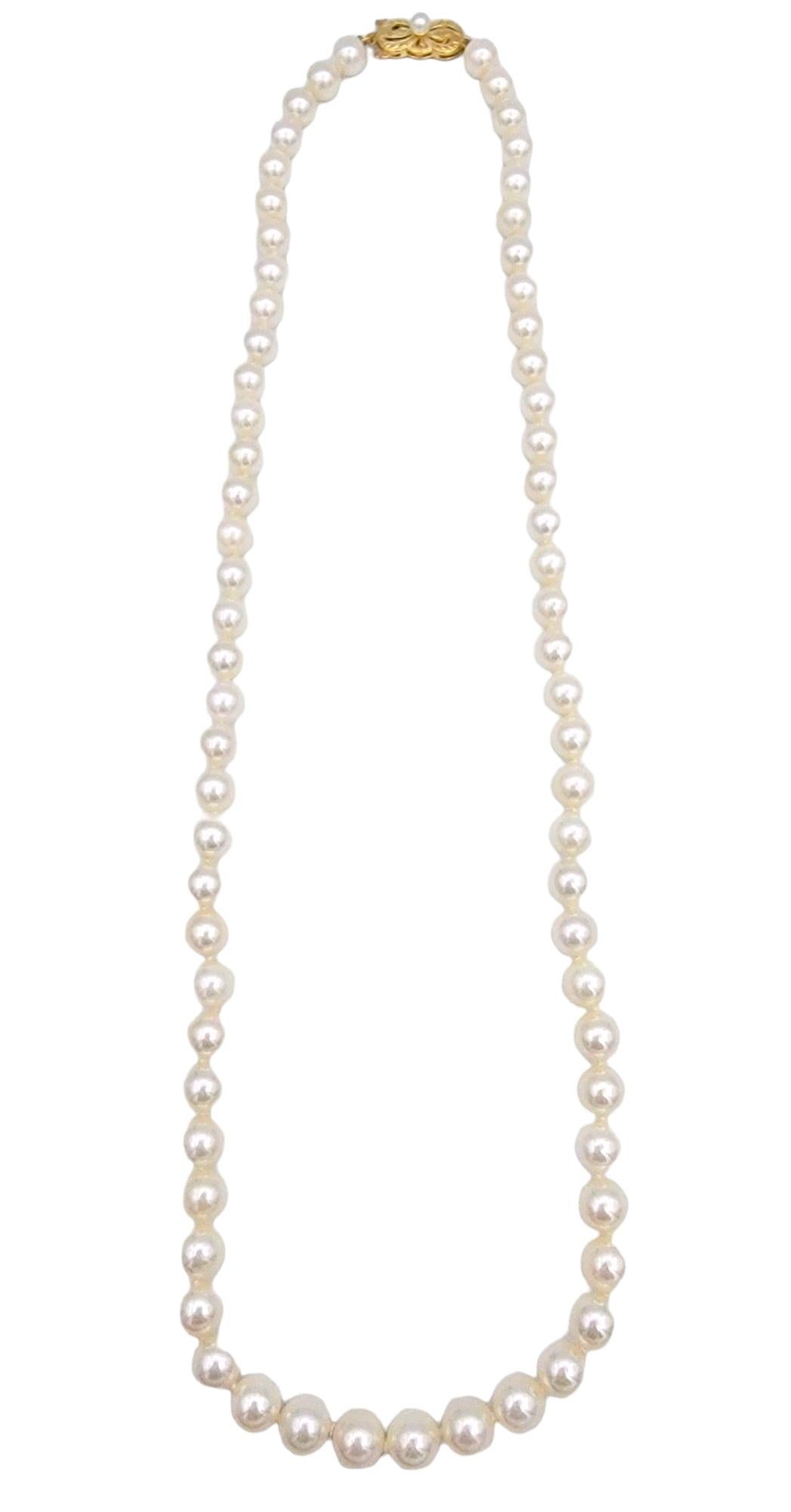 Mikimoto Cultured Akoya Pearl 20