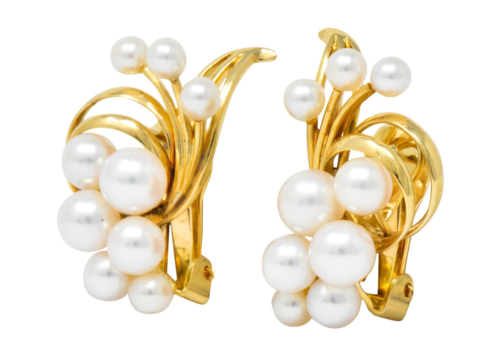 mikimoto ear clip