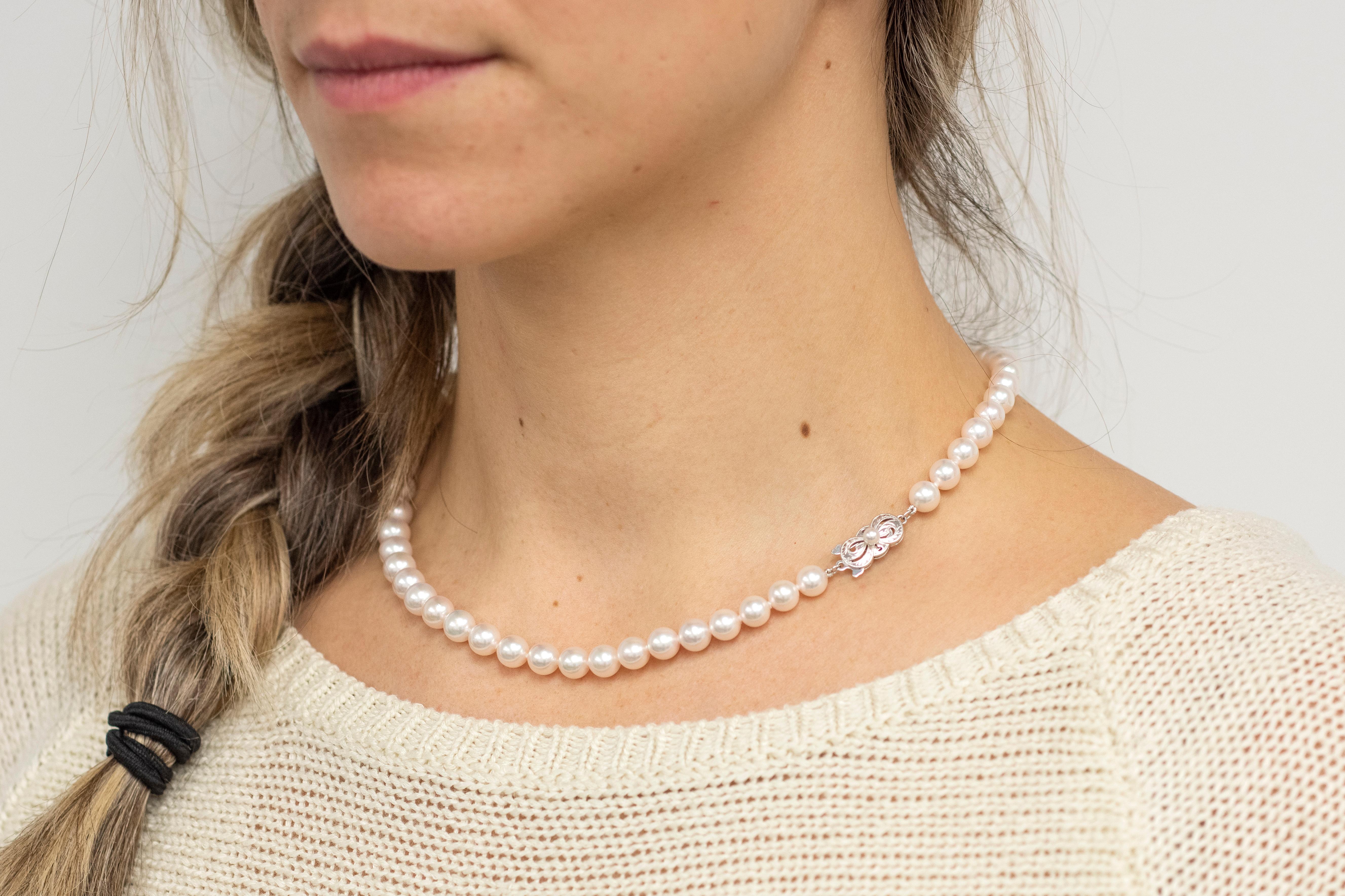 Mikimoto Cultured Pearl Necklace 1