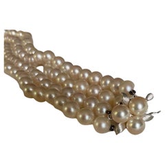 Mikimoto Double-Strand Akoya Pearl Necklace