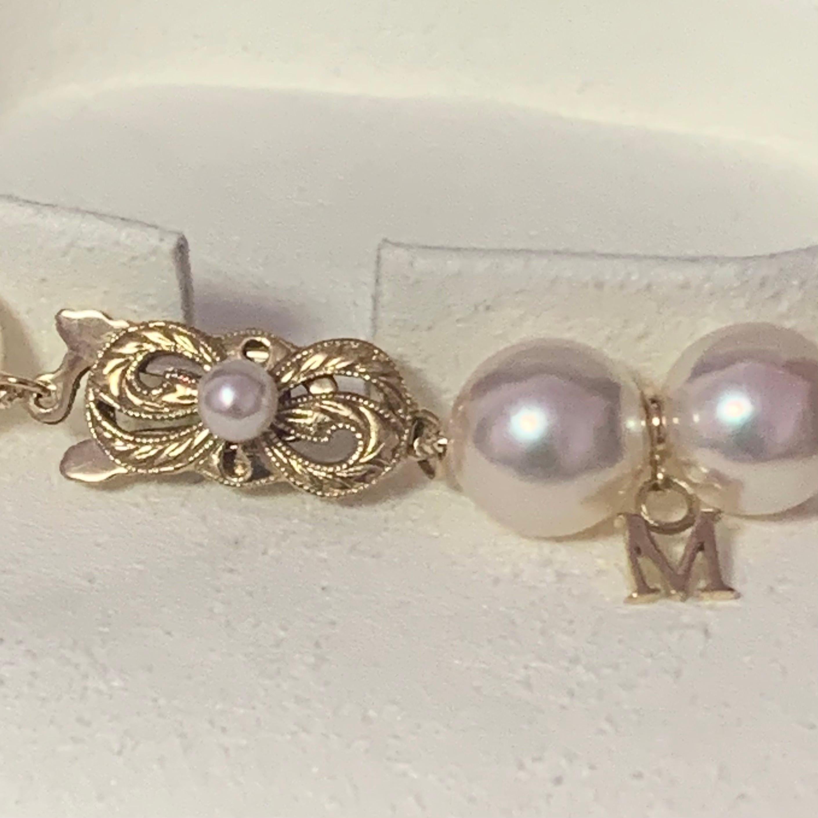 mikimoto pearl bracelet value