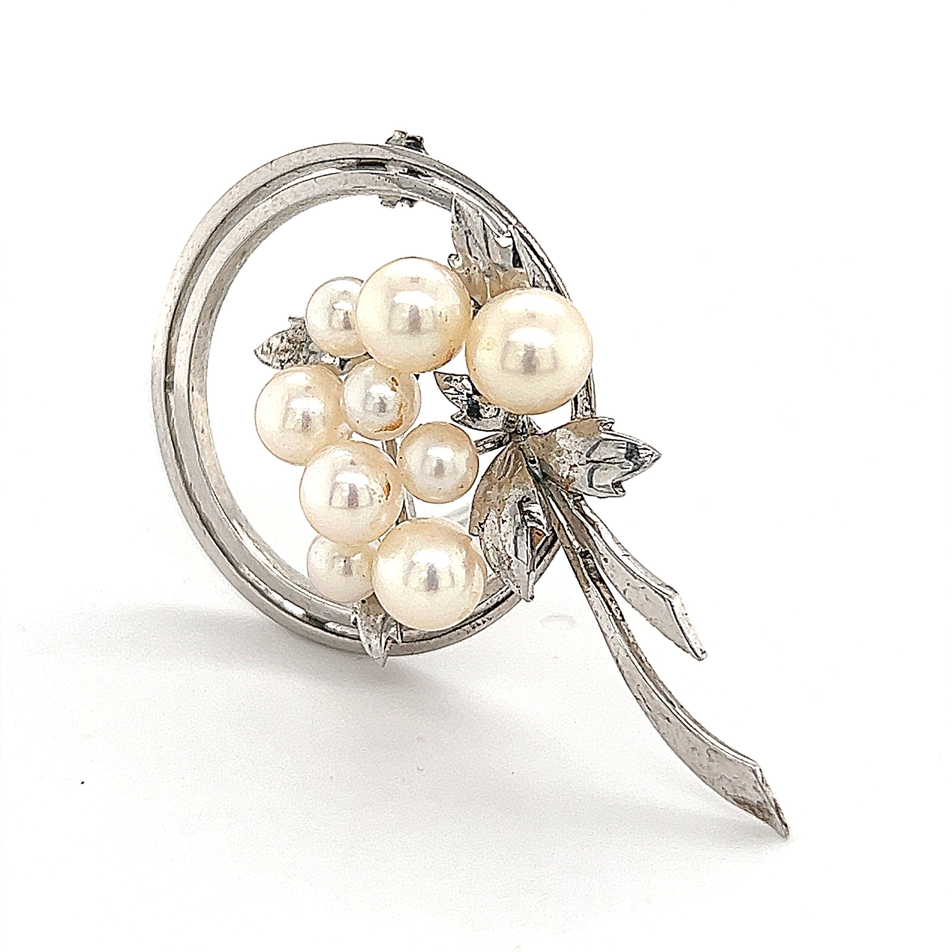 Mikimoto Estate Akoya Pearl Brooch Sterling Silver 6.25 mm 6.8g M245

This elegant Authentic Mikimoto Estate sterling silver brooch has 9 Saltwater Akoya Cultured Pearls and has a weight of 6.8 Grams.

TRUSTED SELLER SINCE 2002

PLEASE SEE OUR