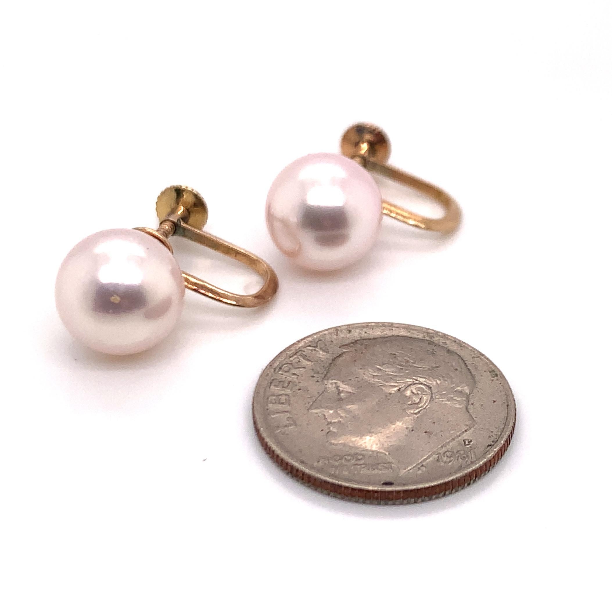 mikimoto pearl clip earrings
