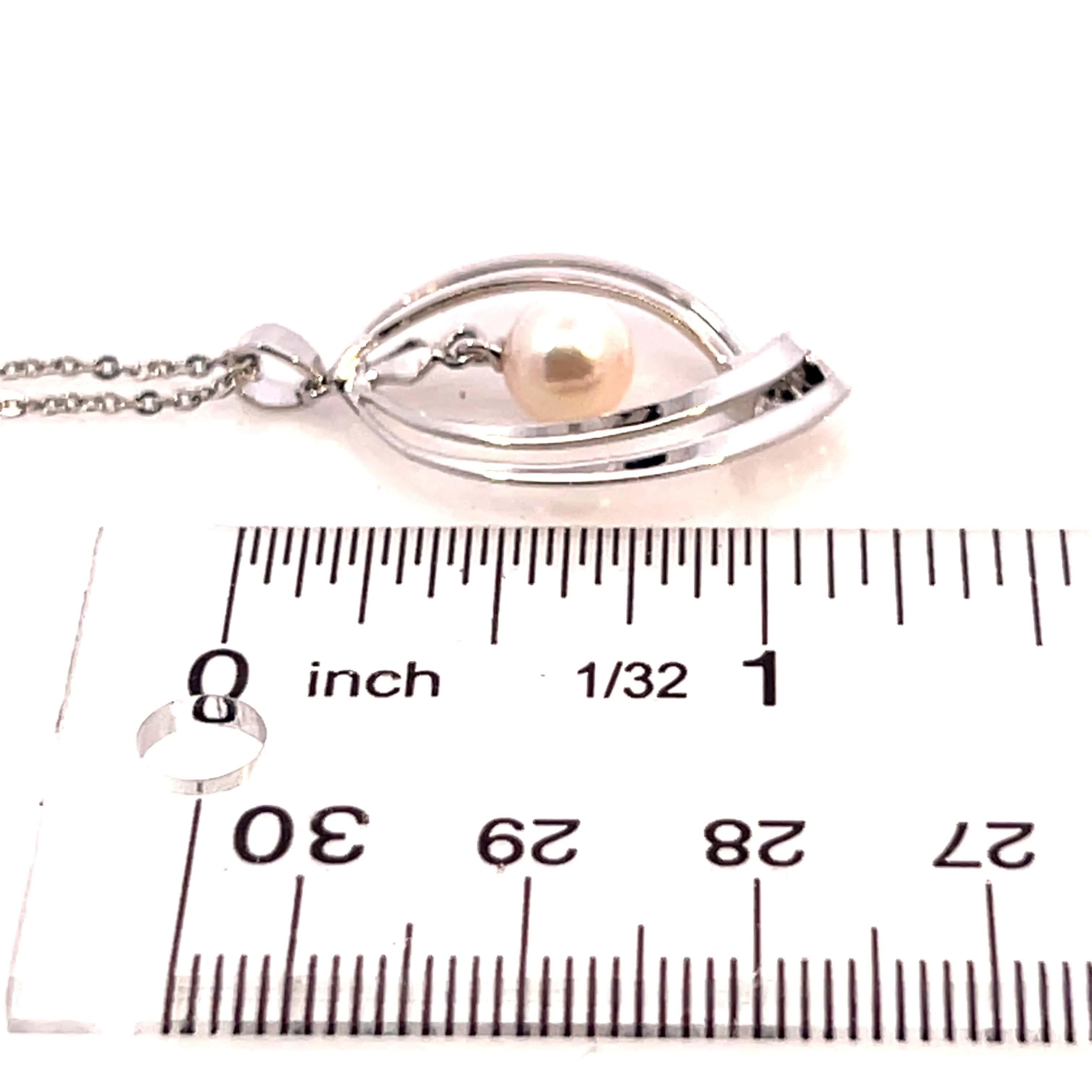 Mikimoto Estate Akoya Pearl Necklace 16
