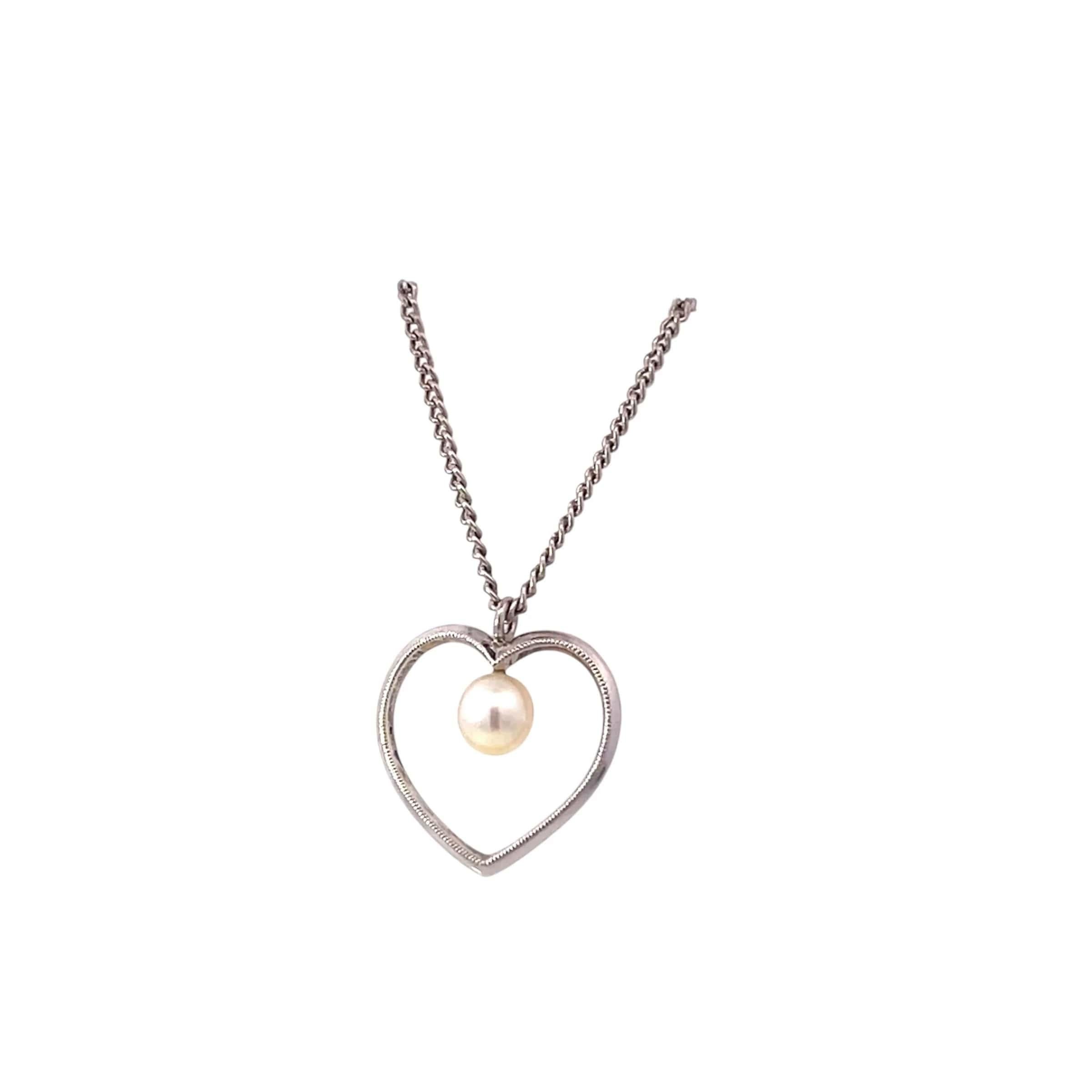 Mikimoto Estate Collana di perle Akoya da 16