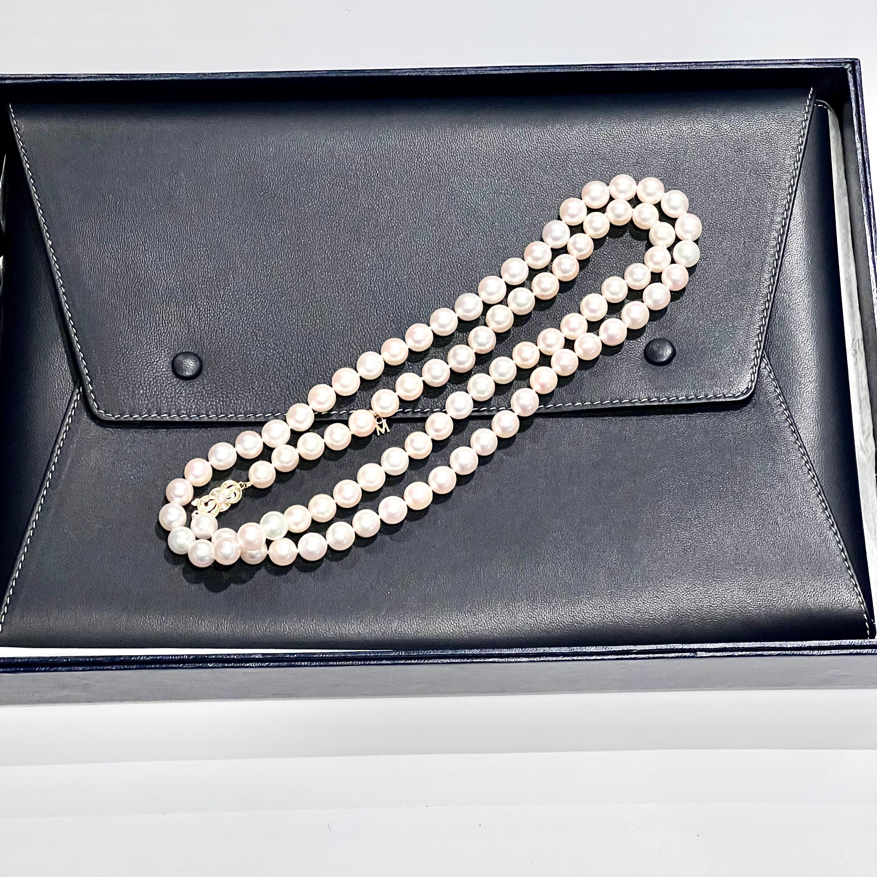 collier perles mikimoto prix