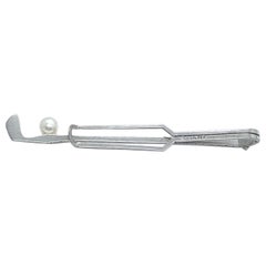 Mikimoto Estate Akoya Pearl Tie Clip For Men