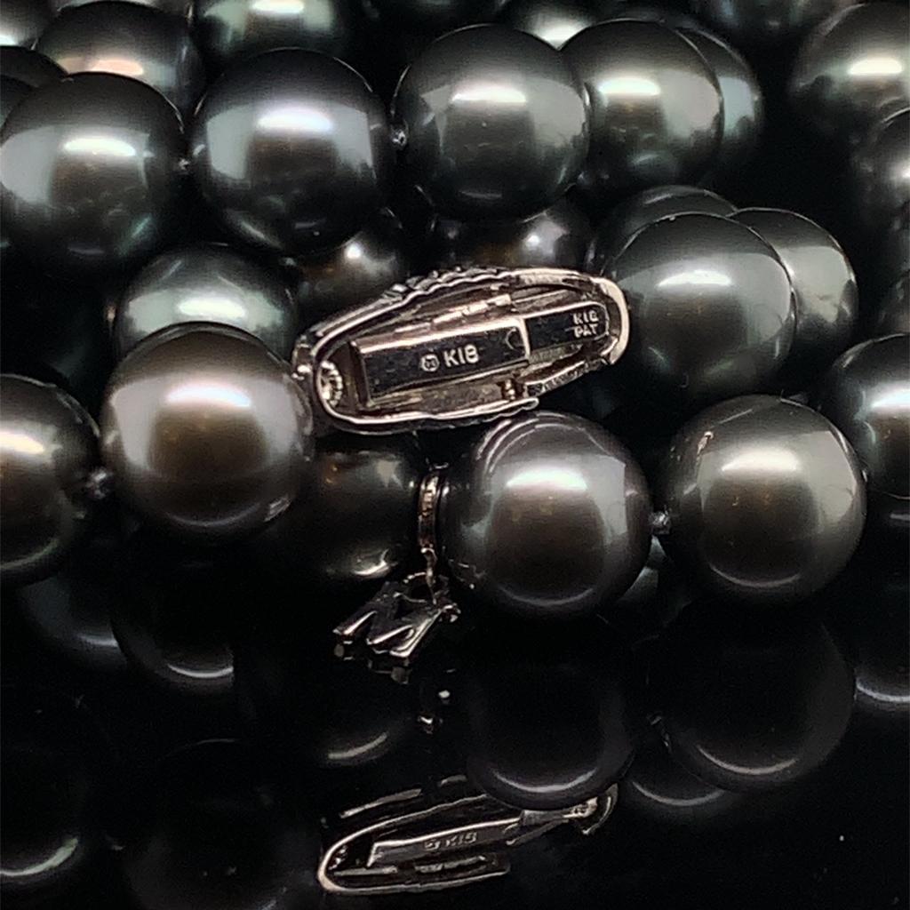 mikimoto tahitian pearl necklace